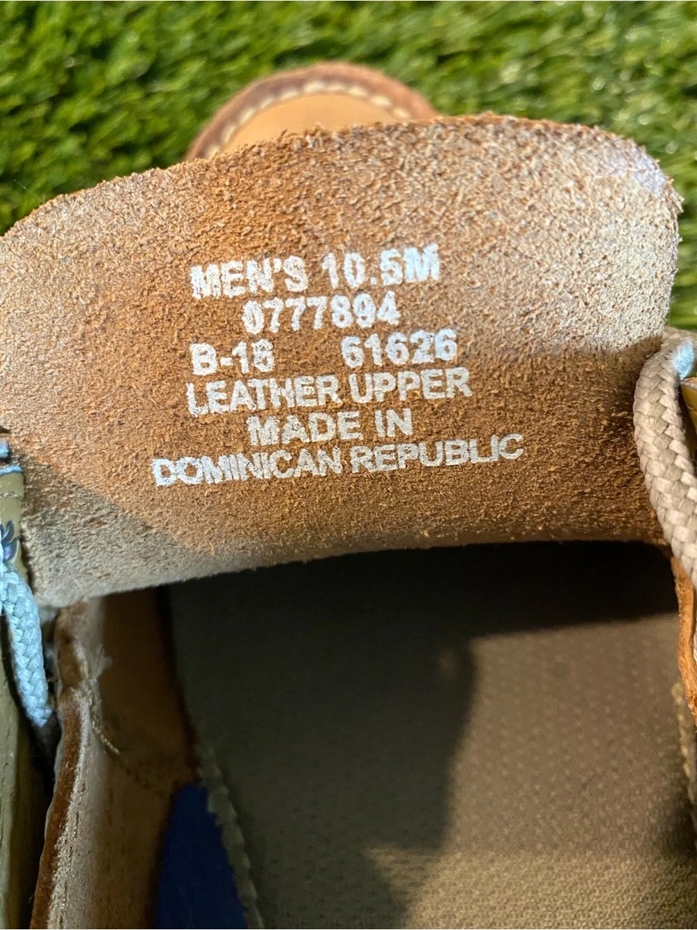 Sperry Top-Sider Men's 10.5 Tan Leather Leeward Boat Shoes Loafers